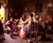 乔万尼 巴蒂斯塔 托里利亚 : Courtat Louis Nymphe Couchee